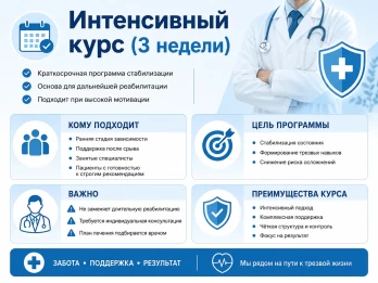 Реабилитация за 21 день в Нижнекамске