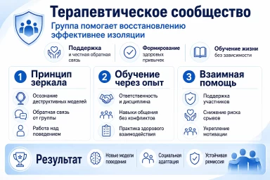 Терапевтическое сообщество в Нижнекамске