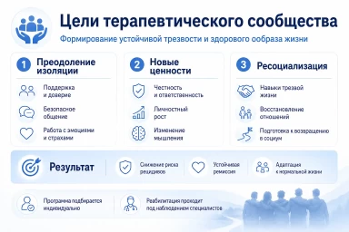 Терапевтическое сообщество в Нижнекамске